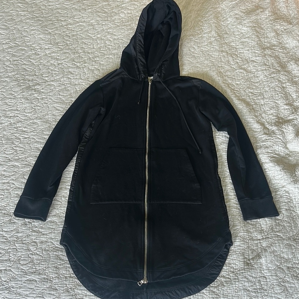 Public School Black Modern Zip-Up Jacket